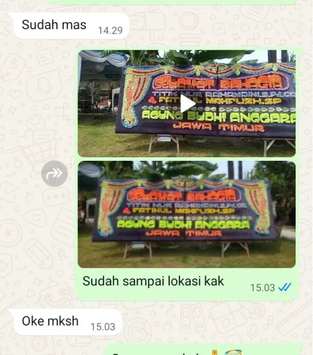 Pengiriman Papan Bunga Condongsari Banyuurip