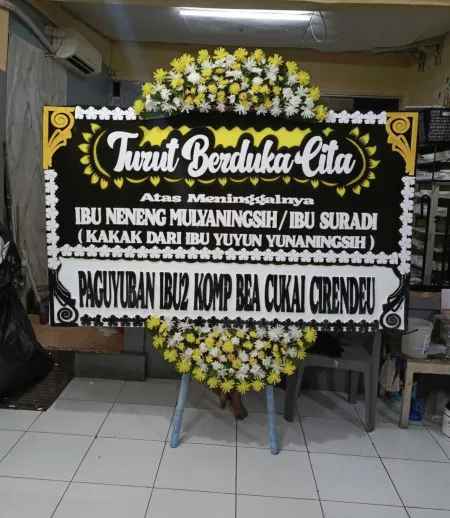 Papan Bunga Duka Condongsari Banyuurip